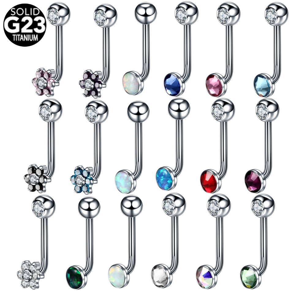 Christina Jewelry & Watches Marguerite Ørestik Forgyldt Sølv - 1PC G23 tytanowy opalowy kryształ Christina