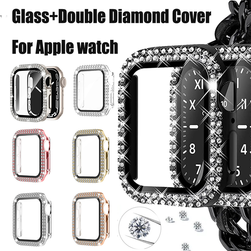 Jewelry Smart Watches - Szkło + diamentowa osłona do etui