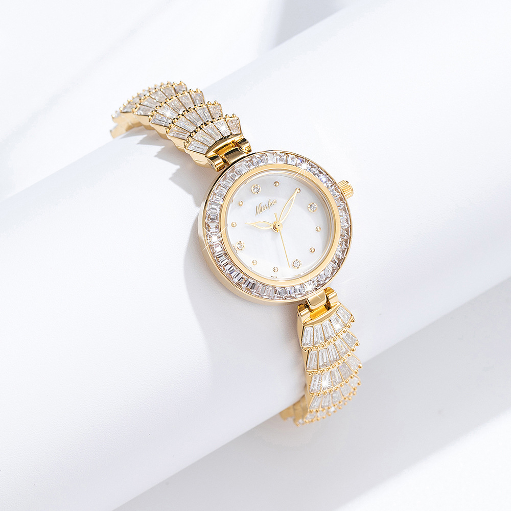 Jewelry Diamond Watches - UTHAI damski zegarek francuski lekki luksusowy