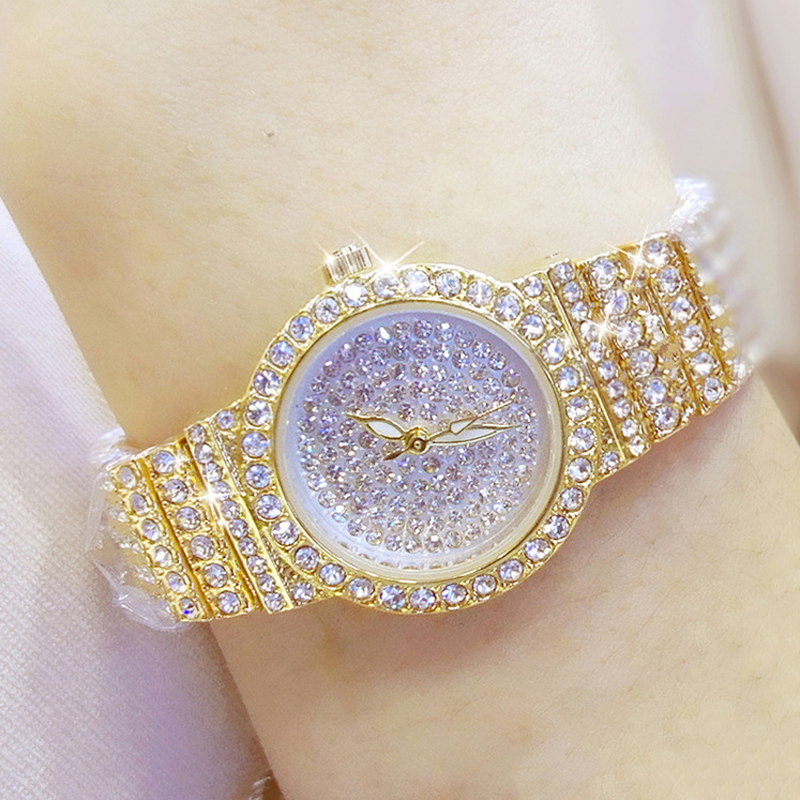 Damskie zegarki znanych luksus – Jewelry Diamond Watches recenzja i cena