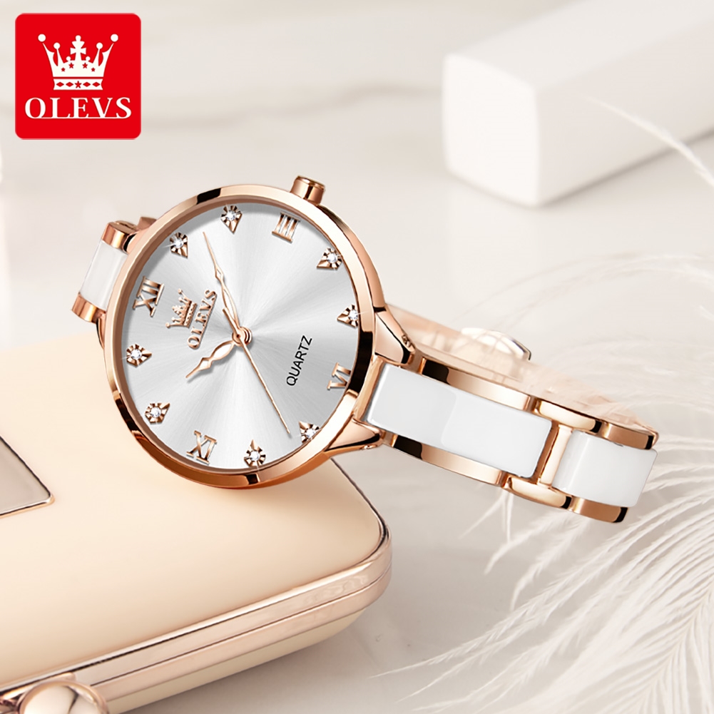 OLEVS 5872 Damskie Zegarki Kwa – Jewelry Watches Women recenzja i cena