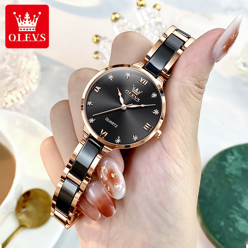 OLEVS 5872 Damskie Zegarki Kwa – Jewelry Watches Women recenzja i cena
