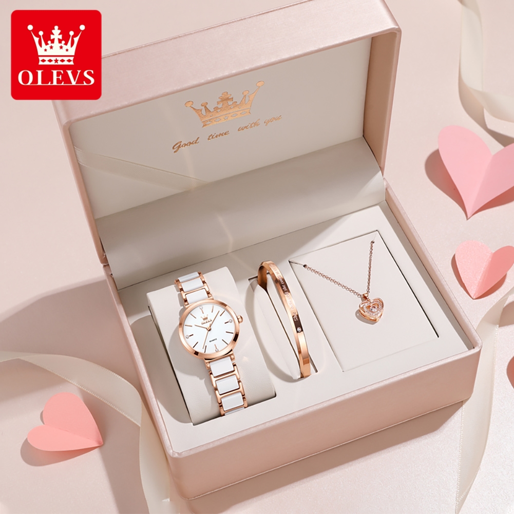 OLEVS Damski Zegarek 5877 Luks – Jewelry Watches Women recenzja i cena