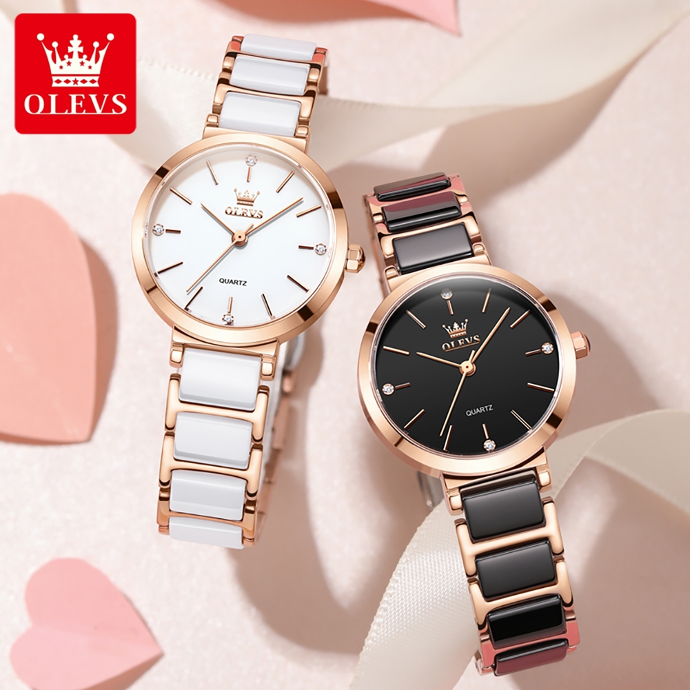 OLEVS Damski Zegarek 5877 Luks – Jewelry Watches Women recenzja i cena