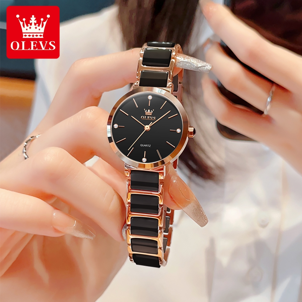 OLEVS Damski Zegarek 5877 Luks – Jewelry Watches Women recenzja i cena