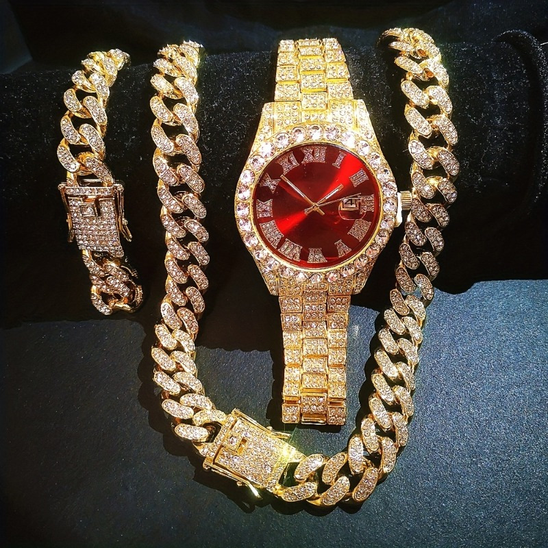 Modny srebrny zestaw niebieski – Icebox Jewelry Watches recenzja i cena