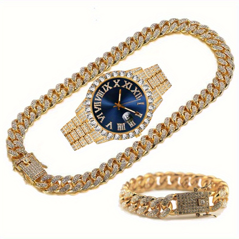 Modny srebrny zestaw niebieski – Icebox Jewelry Watches recenzja i cena