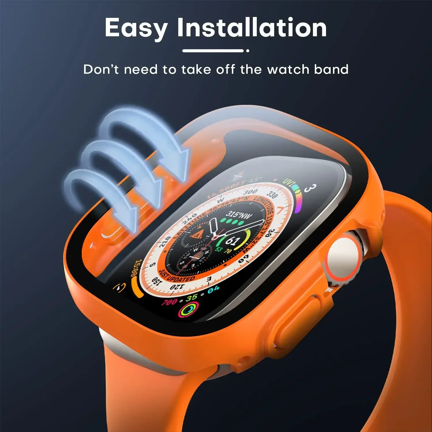 Szkło + Osłona na Apple Watch  – Jewelry Smart Watches recenzja i cena