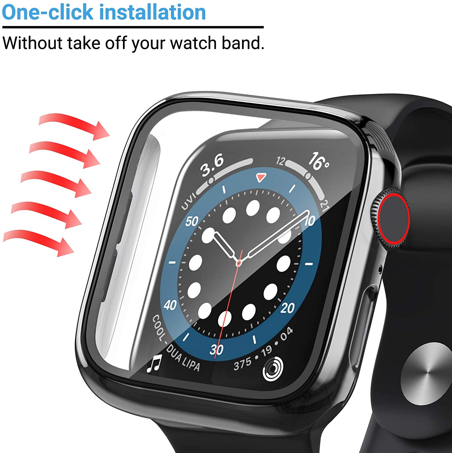 Szkło + osłona do etui Apple W – Jewelry Smart Watches recenzja i cena