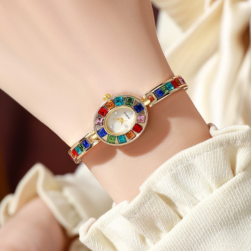 2 szt. Elegancki, kolorowy zes – Jewelry Box Watches Bracelets recenzja i cena