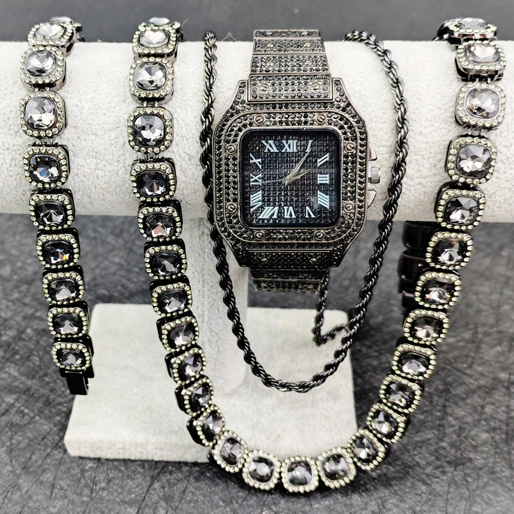 Zestaw Biżuterii Hip Hop: Czar – Icebox Jewelry Watches recenzja i cena
