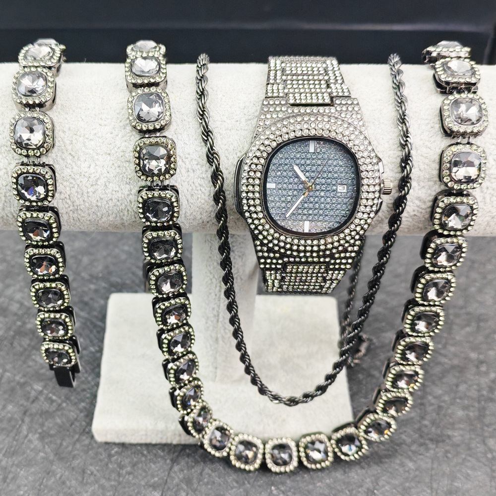Zestaw Biżuterii Hip Hop: Czar – Icebox Jewelry Watches recenzja i cena