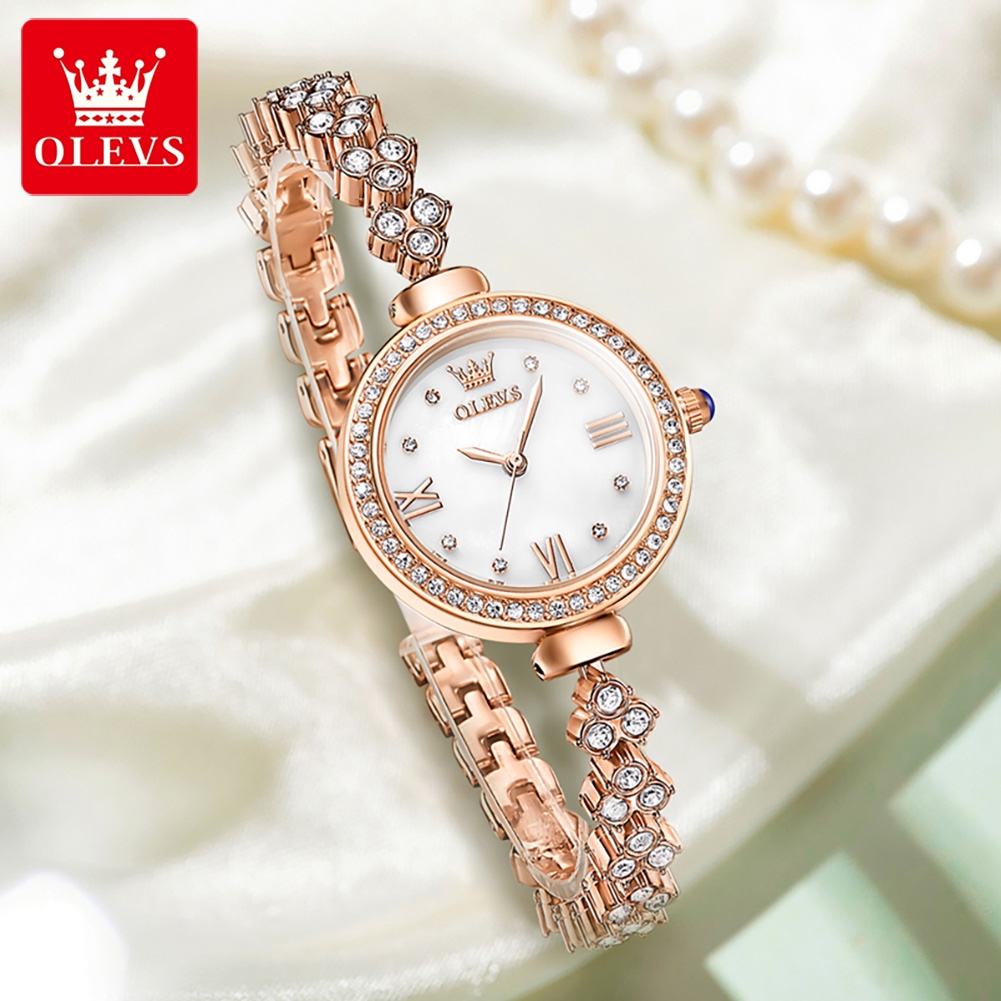 OLEVS 9903 zegarki damskie ory – Jewelry Diamond Watches recenzja i cena