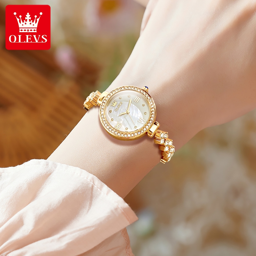 OLEVS 9903 zegarki damskie ory – Jewelry Diamond Watches recenzja i cena