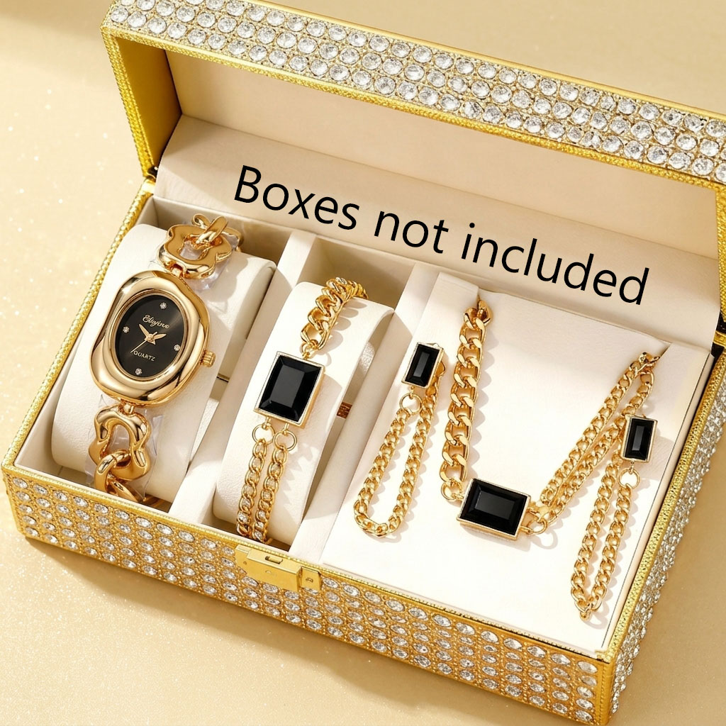 5 szt. modnych, nieregularnych – Jewelry Box Watches Bracelets recenzja i cena